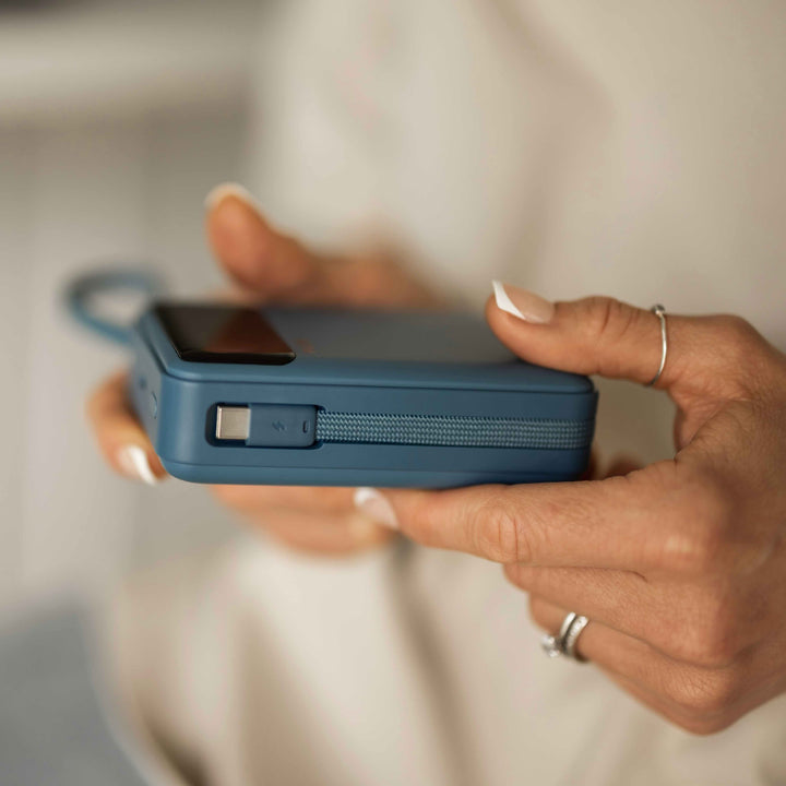 Die kompakte 20000mAh Powerbank mit 65W PD USB-C – ein Muss für jeden Reisenden.