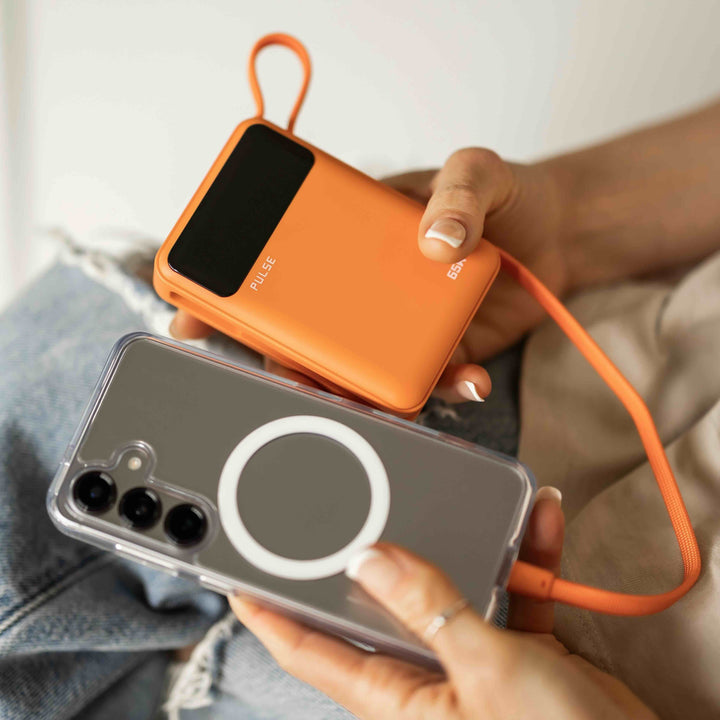 Hohe Kapazität und schnelles Laden: 20000mAh Powerbank mit 65W PD und USB-C.
