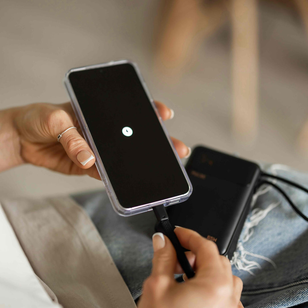 Ein kompakter, tragbarer 65W PD Laptoplader: 20000mAh Powerbank mit USB-C.