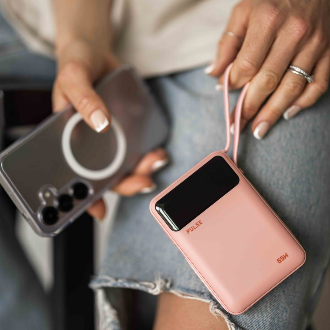 Kompaktes Design, große Leistung: 20000mAh Powerbank mit 65W PD & USB-C.