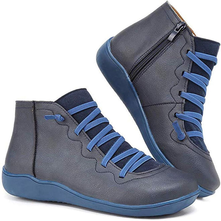 Vielseitige Damen Stiefelette Lozenda für Herbst & Winter. Stylisher & warmer Komfortschuh mit Fußstütze.
