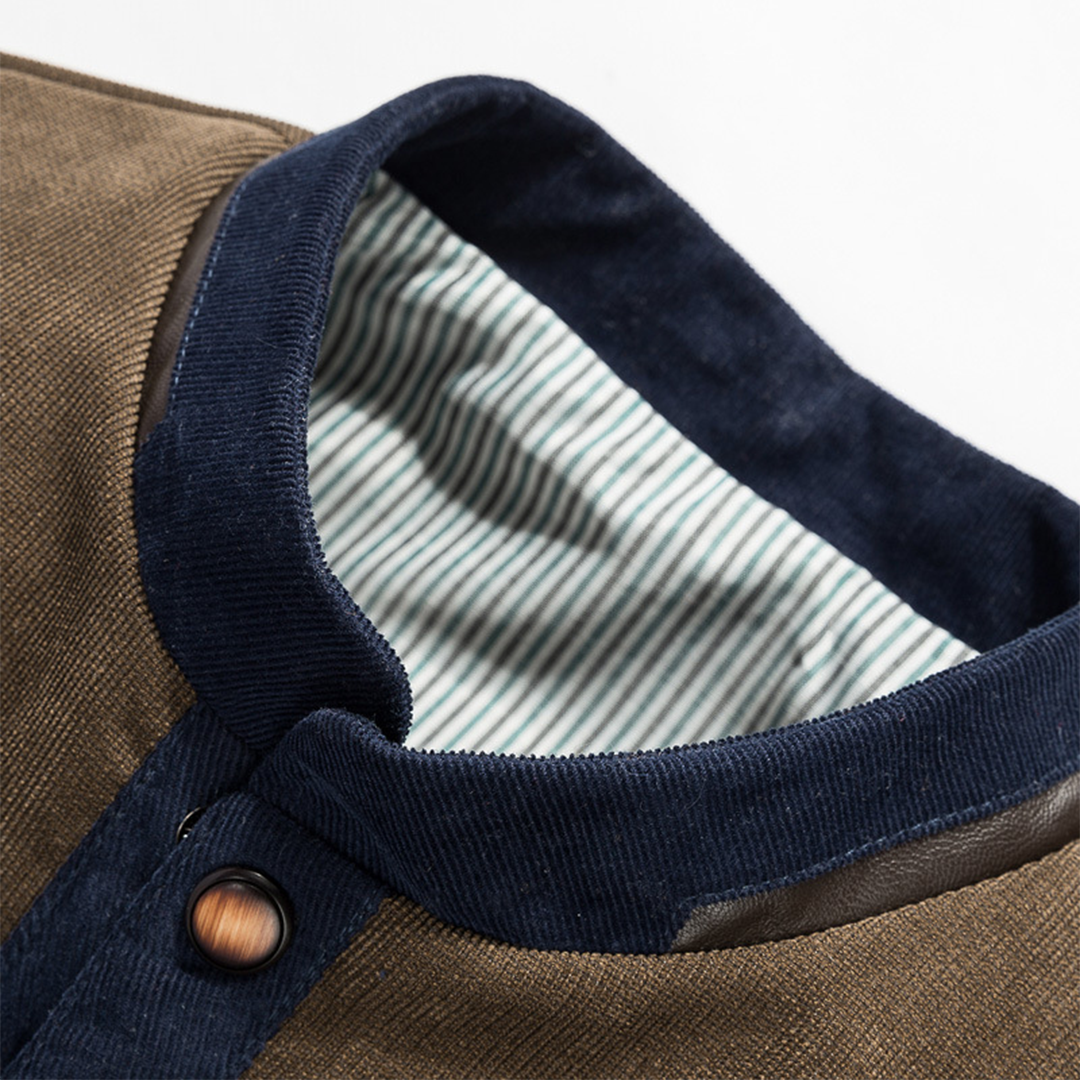 Stylische Lozenda Herren Bomberjacke, modern und lässig für Freizeit und Streetwear; die perfekte Übergangsjacke.