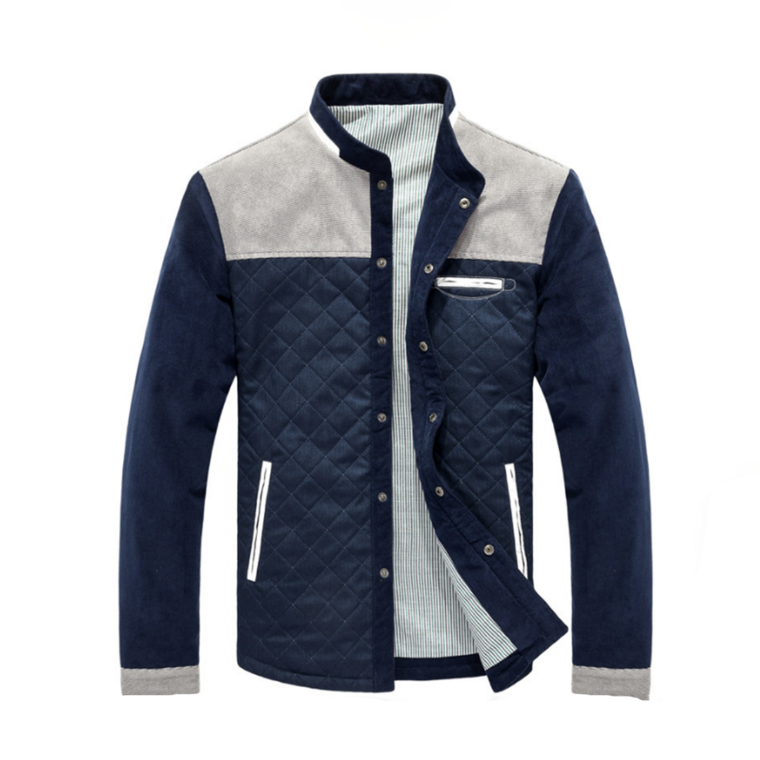 Bequeme, robuste Lozenda Herrenjacke, perfekt als Freizeit- und Übergangsjacke; stylische Bomberjacke für jeden Tag.
