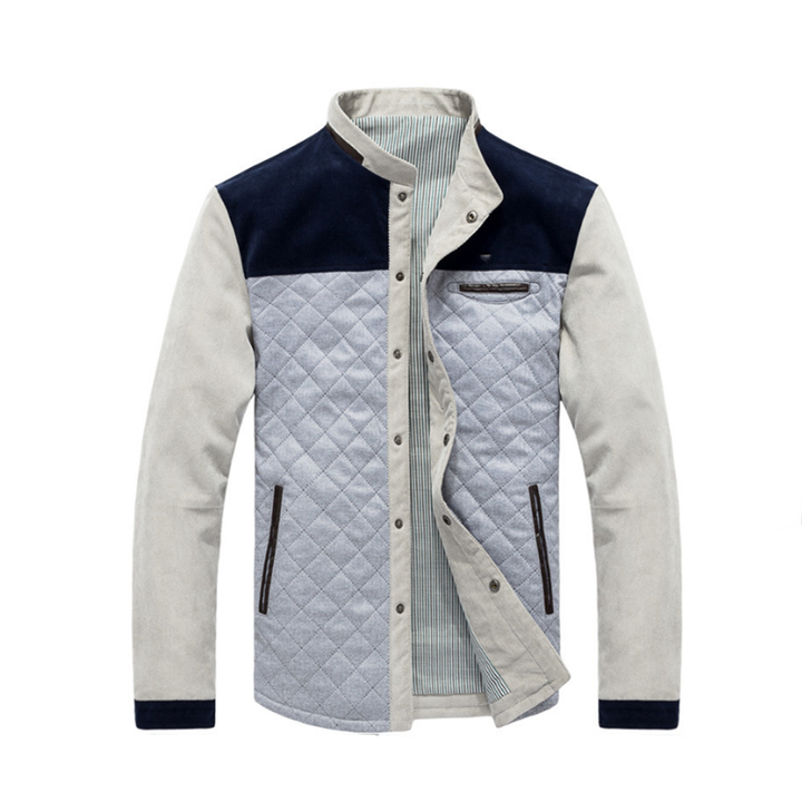 Warme und robuste Lozenda Herren Bomberjacke, stylisch und komfortabel; die ideale Übergangsjacke für kühle Tage.
