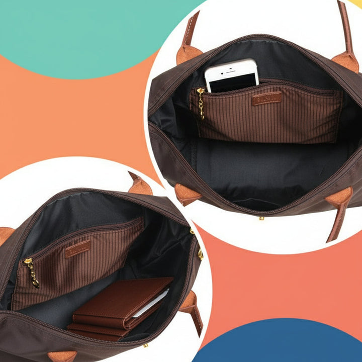 Elegante Umhängetasche für Damen, vielseitig einsetzbar als modischer Reisebegleiter.