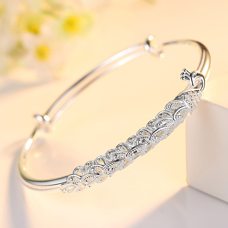 Edles Damen Phönix Armband aus Silber, verstellbar, eleganter Schmuck für Frauen.