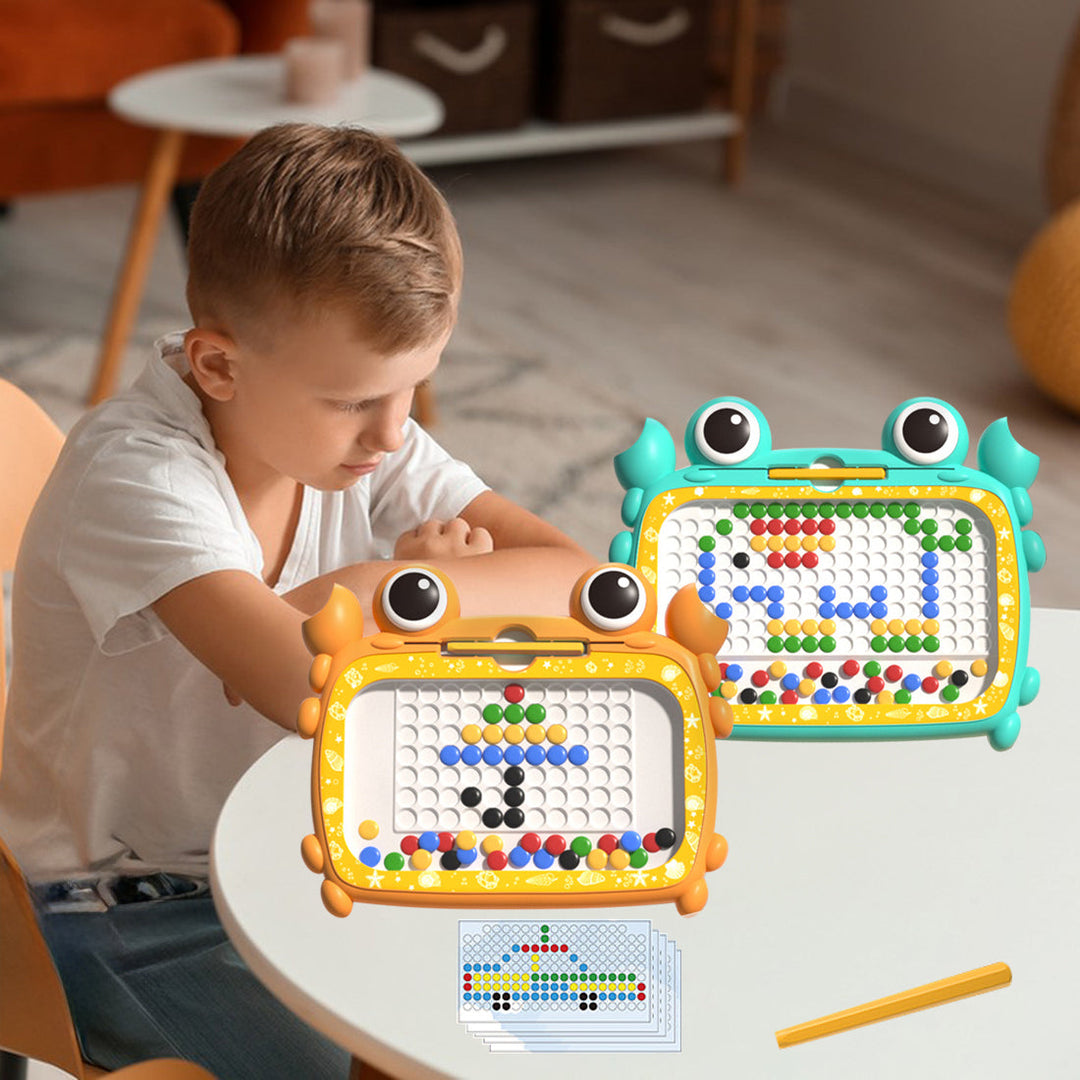 Pädagogisches Montessori Magnet Zeichenbrett für Kinder; fördert frühkindliche Bildung, Konzentration & Schreiben.