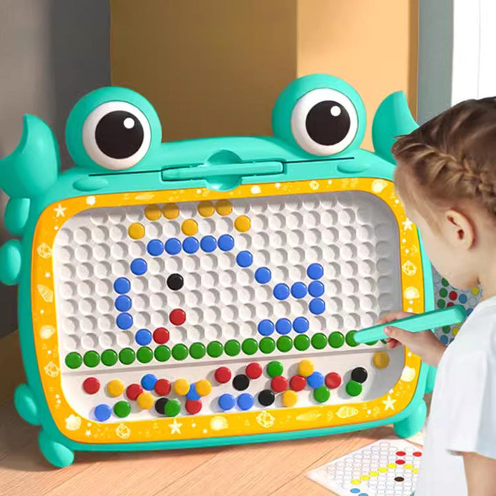 Montessori Magnet Zeichenbrett für Kinder zum kreativen Lernen & Feinmotorik-Training.