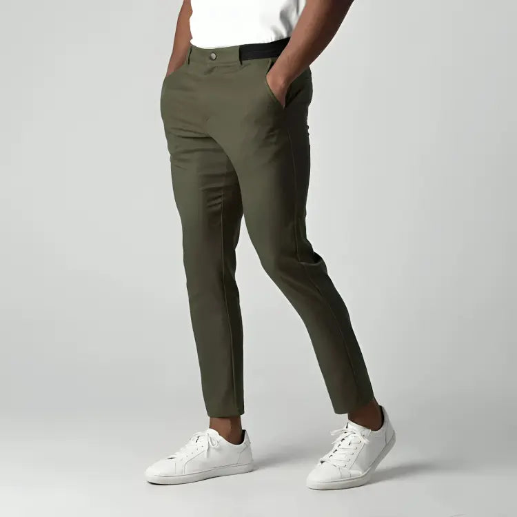 Stylische Freizeit Hose für Herren, Stretch Chino, bequem & modern für jeden Anlass.