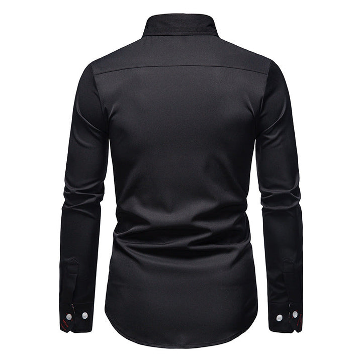Vielseitiges Slim-Fit Hemd: Für Herren, ideal als Businesshemd oder Freizeithemd im Frühling.