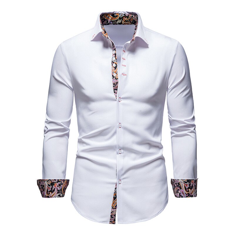 Herren Slim-Fit Hemd: Elegantes, vielseitiges Langarmhemd für Business & Freizeit, Frühlingstrend.