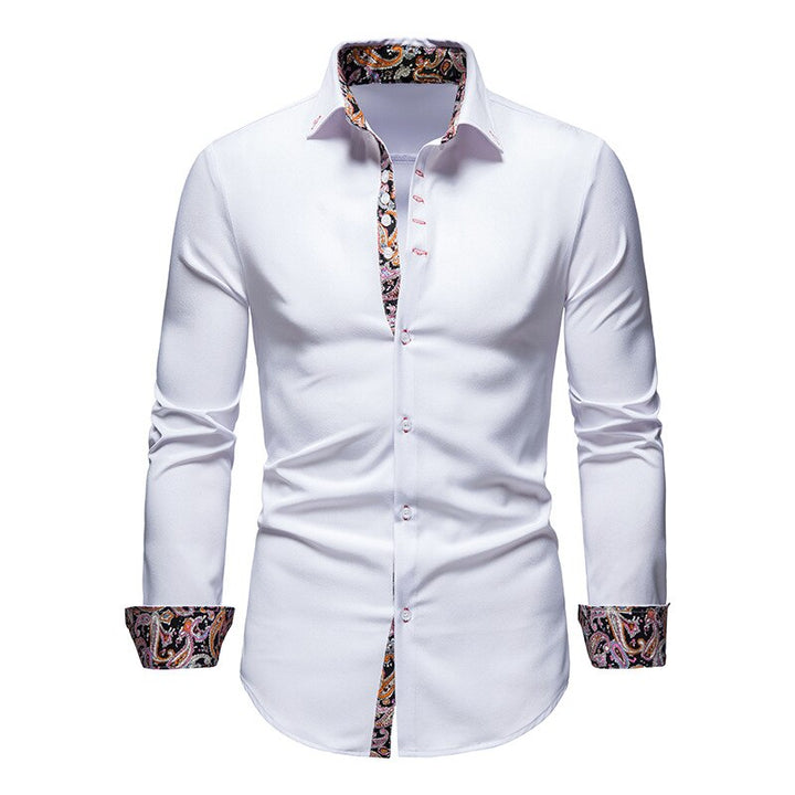 Herren Slim-Fit Hemd: Elegantes, vielseitiges Langarmhemd für Business & Freizeit, Frühlingstrend.
