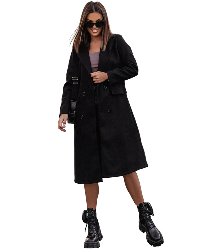 Leichter, vielseitiger Damen Übergangsmantel, perfekt für kühle Herbsttage und einen eleganten Alltagslook.