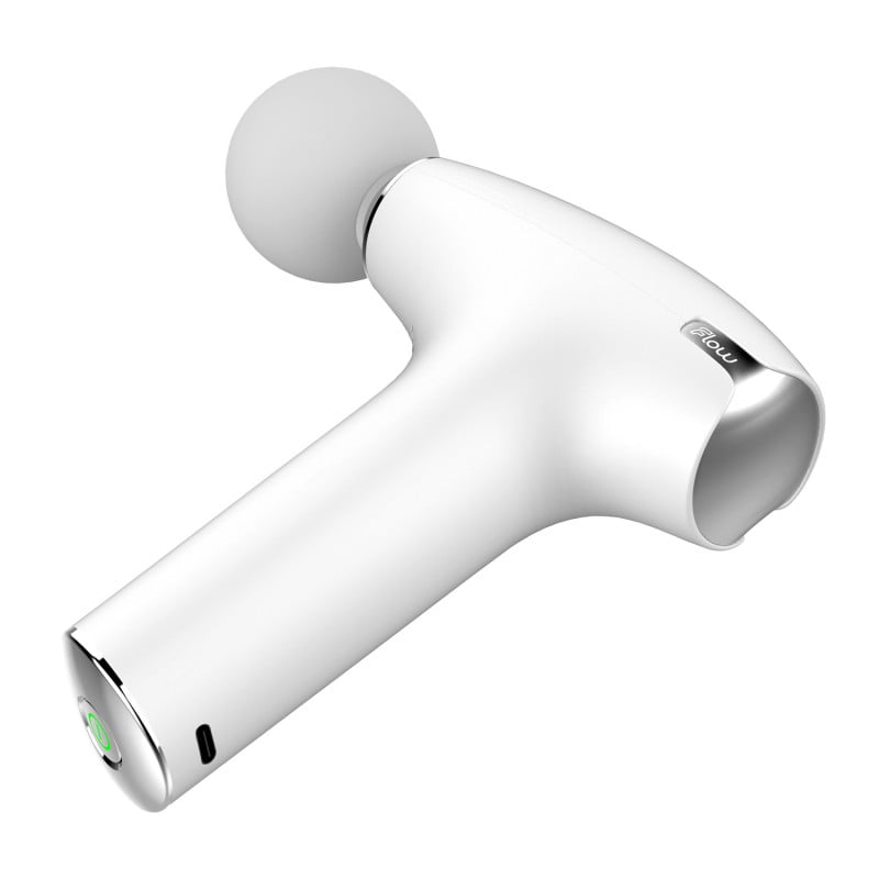 Effektive Sportmassage mit kompakter Massagepistole. Fördert Muskelregeneration, Entspannung & allgemeine Gesundheit.