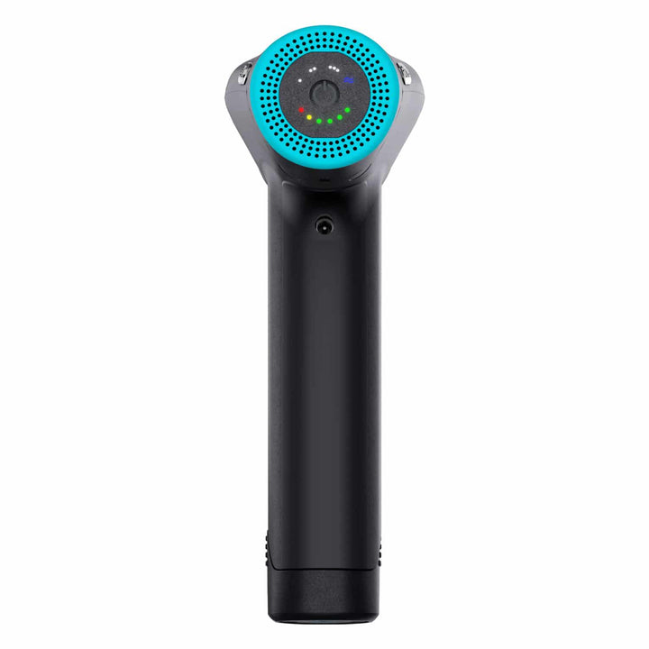 Ergonomische Massagepistole für gezielte Tiefenmassage und schnelle Muskelregeneration. Ideal für Sportler und Wellness.