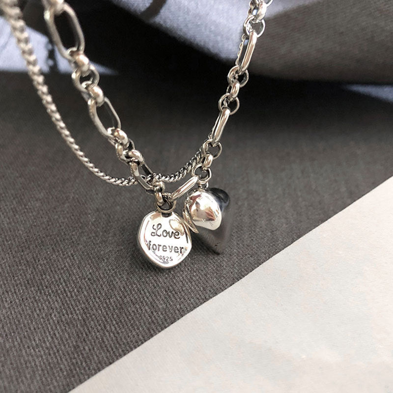 Modernes Damen & Herren Silberarmband aus 925er Silber, verstellbar. Stilvolles Liebesarmband für Paare.