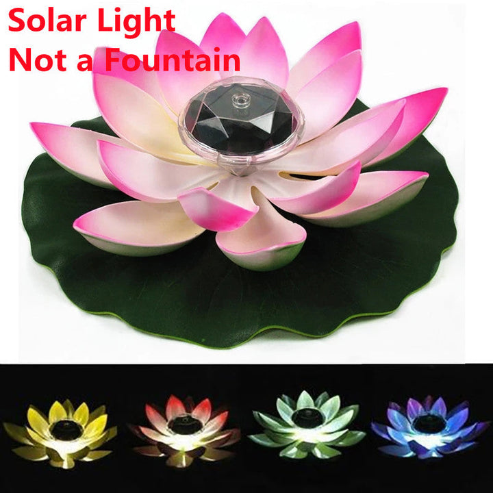 Modernes Design: Solar Springbrunnen als stylisches Wasserfeature für Garten und Terrasse.