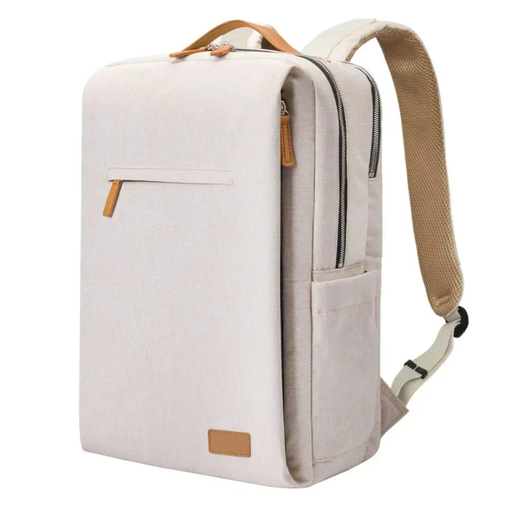 Unisex Rucksack mit integriertem USB-Ladeanschluss und Laptopfach – ideal für Studenten und Pendler.