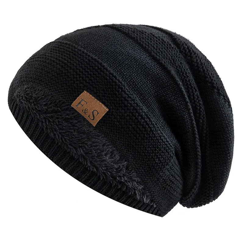 Unisex-Wintermütze, extra warm und gemütlich. Ideale Mütze für Damen & Herren gegen winterliche Kälte.
