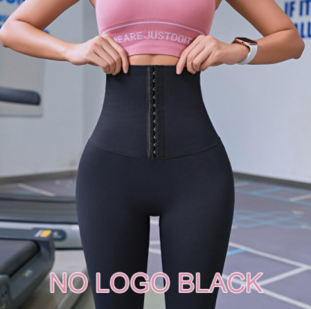 Schwarze Kompressions-Leggings für Damen, unverzichtbar für Fitness-Enthusiasten & Yoga-Liebhaber.