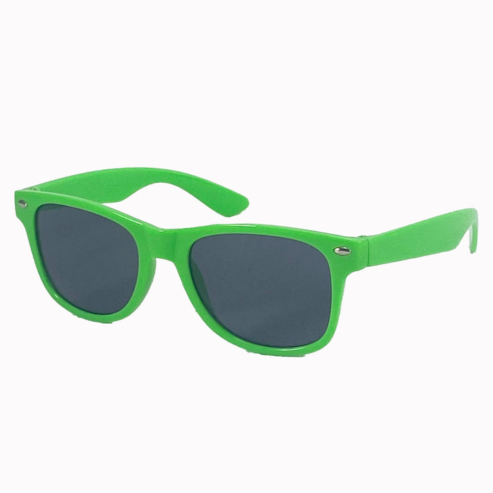 Rote Kinder-Sonnenbrille, flexibel, UV-Schutz, für Kindermode & Spielplatz-Spaß.
