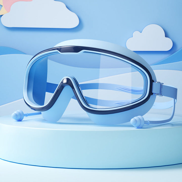 Verstellbare Kinder Taucherbrille, Anti-Beschlag und Panorama-Sichtfeld, für grenzenlosen Wassersport.