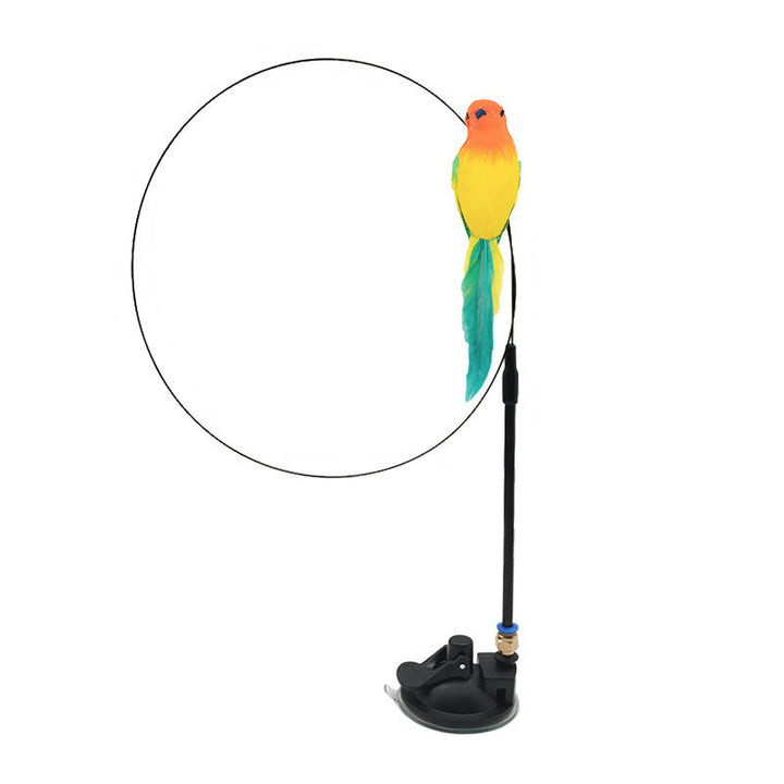 Dieses interaktive Vogel-Katzenspielzeug bietet endlosen Spaß und stimuliert den Jagdinstinkt Ihrer Spielzeugkatze.