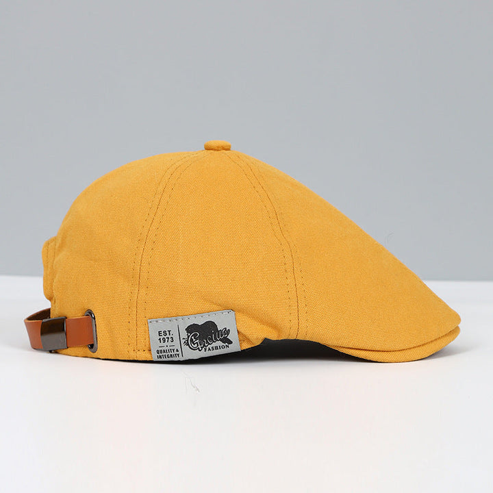 Stilvolle Schiebermütze, unisex designt. Modisches Accessoire für elegante Auftritte in der Freizeit.