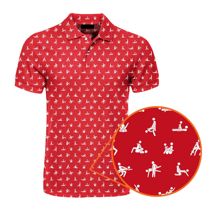 Herren Freizeitshirt weiß mit trendigem Print; stretch & slim fit für besten Komfort. Modern.