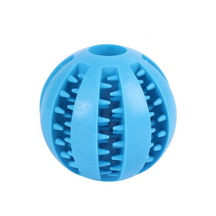 Hundespielzeug: Leckerli Kauball für Zahnreinigung & Zahnpflege. Ideal als Kauartikel für alle Hunde.