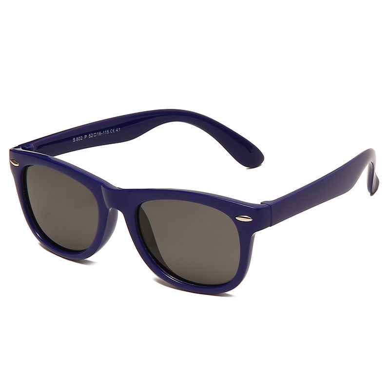 Kinder-Sonnenbrille mit 100% UV-Schutz, flexibel, robust, leicht für den Sommer.