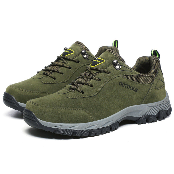 Bequeme Outdoor Schuhe für Herren, gepolstert, reduzieren Fußschmerzen, ideal für lange Wege.