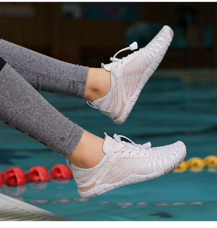 Atmungsaktive Barfußschuhe, minimalistische Zero-Drop Sportschuhe für Damen und Herren; ideal für aktiven Komfort.
