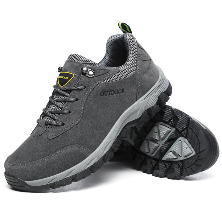 Stilvolle orthopädische Herren Wanderschuhe, bieten Schmerzlinderung & optimalen Halt im Outdoor-Bereich.