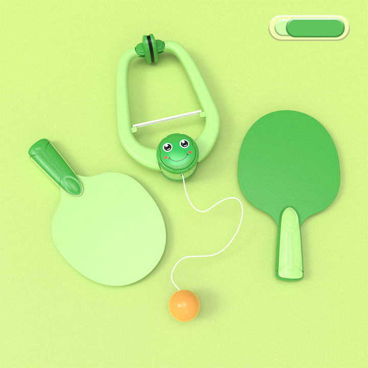 Einfache Installation: Das ausziehbare Ping Pong Netz passt an die meisten Türrahmen für schnellen Spielstart.