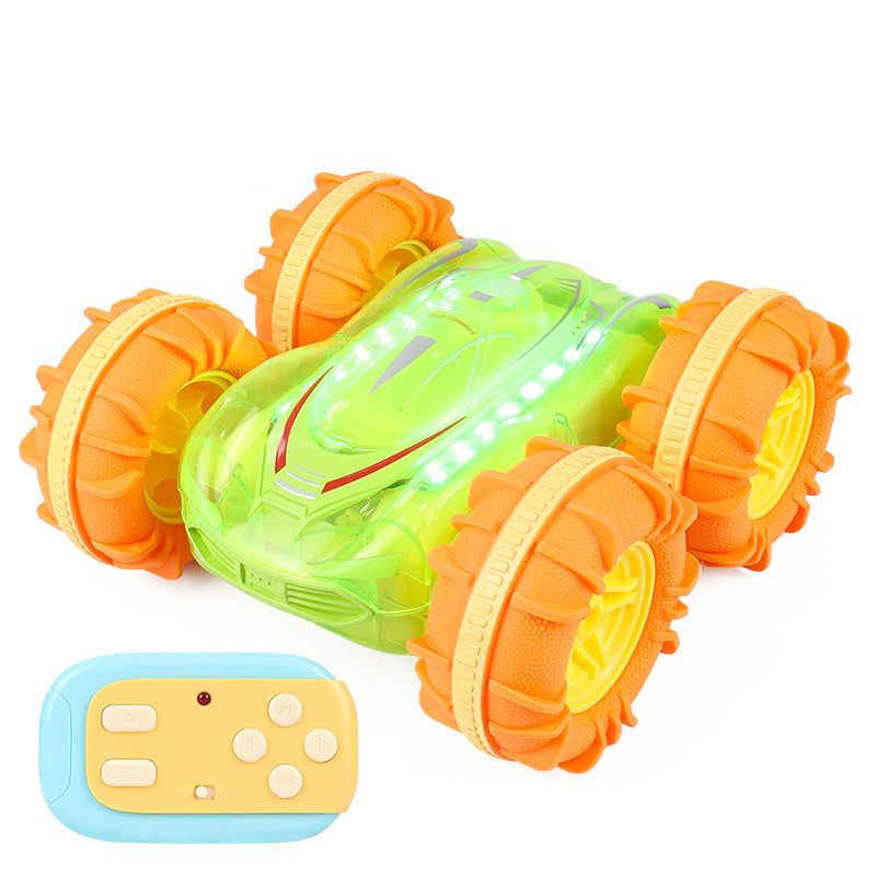 Ferngesteuertes Elektro-Amphibienfahrzeug, wasserdicht, robustes Fahrwerk, für Kinder Outdoor-Spielspaß.