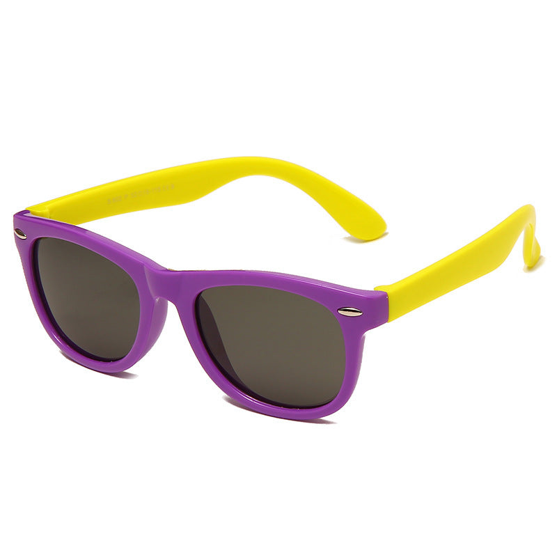 UV-Schutz Kinderbrille, flexibel & leicht, ideal für Sommer-Outdoor-Abenteuer.