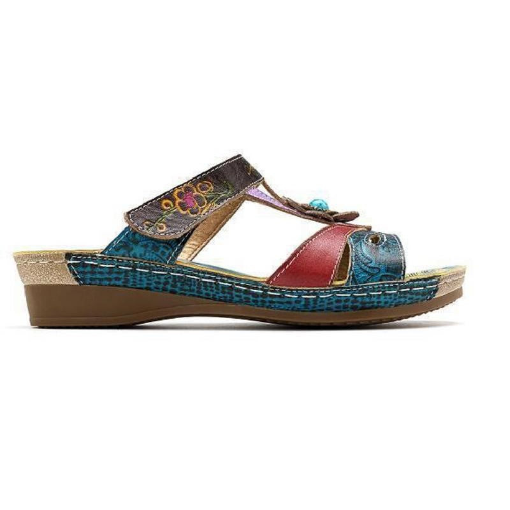 Bequeme & flexible Damen Komfort Sandalen mit orthopädischer Unterstützung. Ideale, leichte Sommerschuhe für jede Frau.