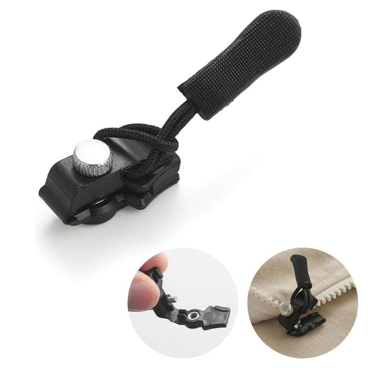 Universelles Reißverschluss Reparatur-Set für schnelle DIY-Reparaturen an Jacken, Taschen & Koffern, werkzeugfrei.