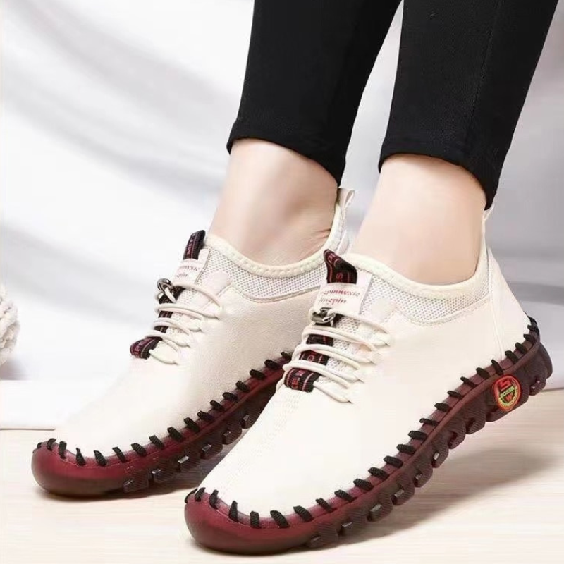 Komfortable orthopädische Damen-Sneakers für gedämpftes Gehen. Bequeme Freizeitschuhe & Alltagsschuhe.