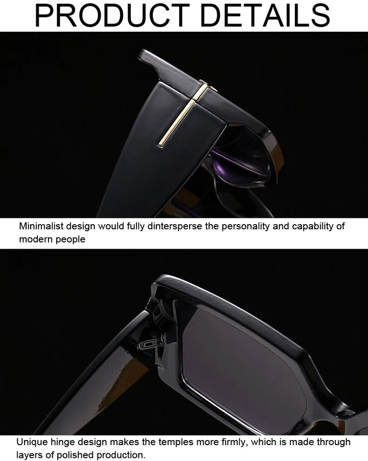 Verspiegelte übergroße quadratische Sonnenbrille, unisex, mit UV-Schutz, für einen coolen Look.