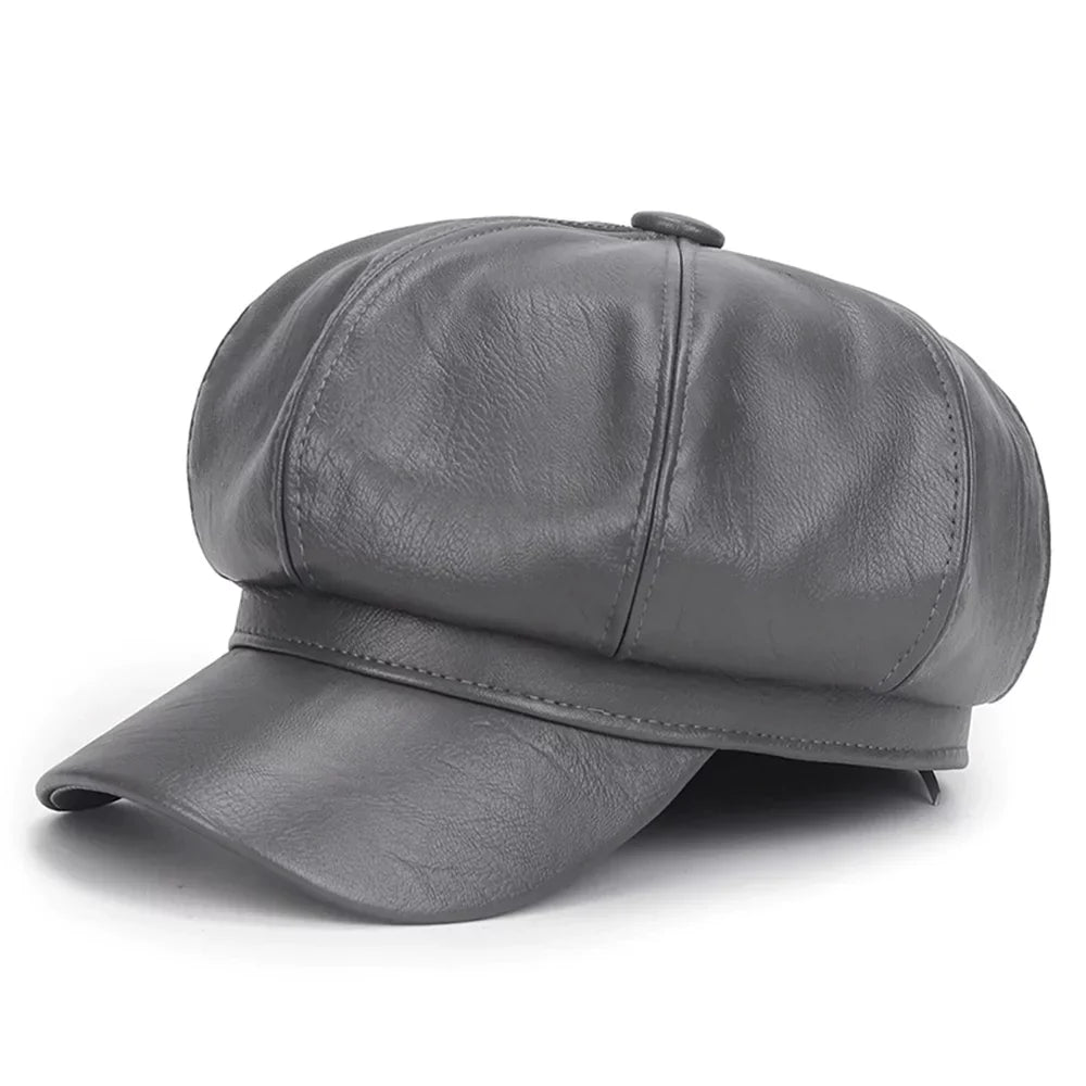 Elegante Unisex Baskenmütze, klassische Kopfbedeckung für Damen & Herren, komfortabel & immer im Trend.