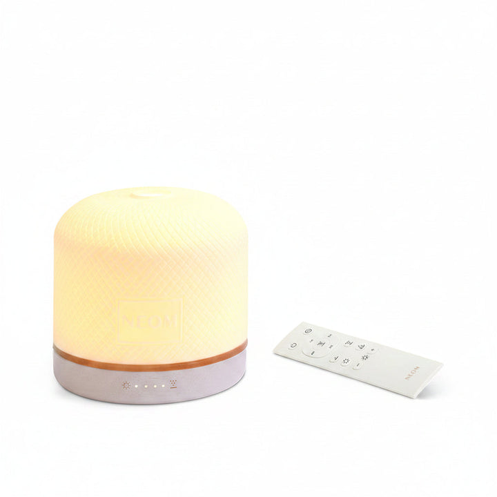 Luxuriöser Aroma Diffusor für große Räume. Eleganter Duftzerstäuber mit 12h Funktion und Fernbedienung.