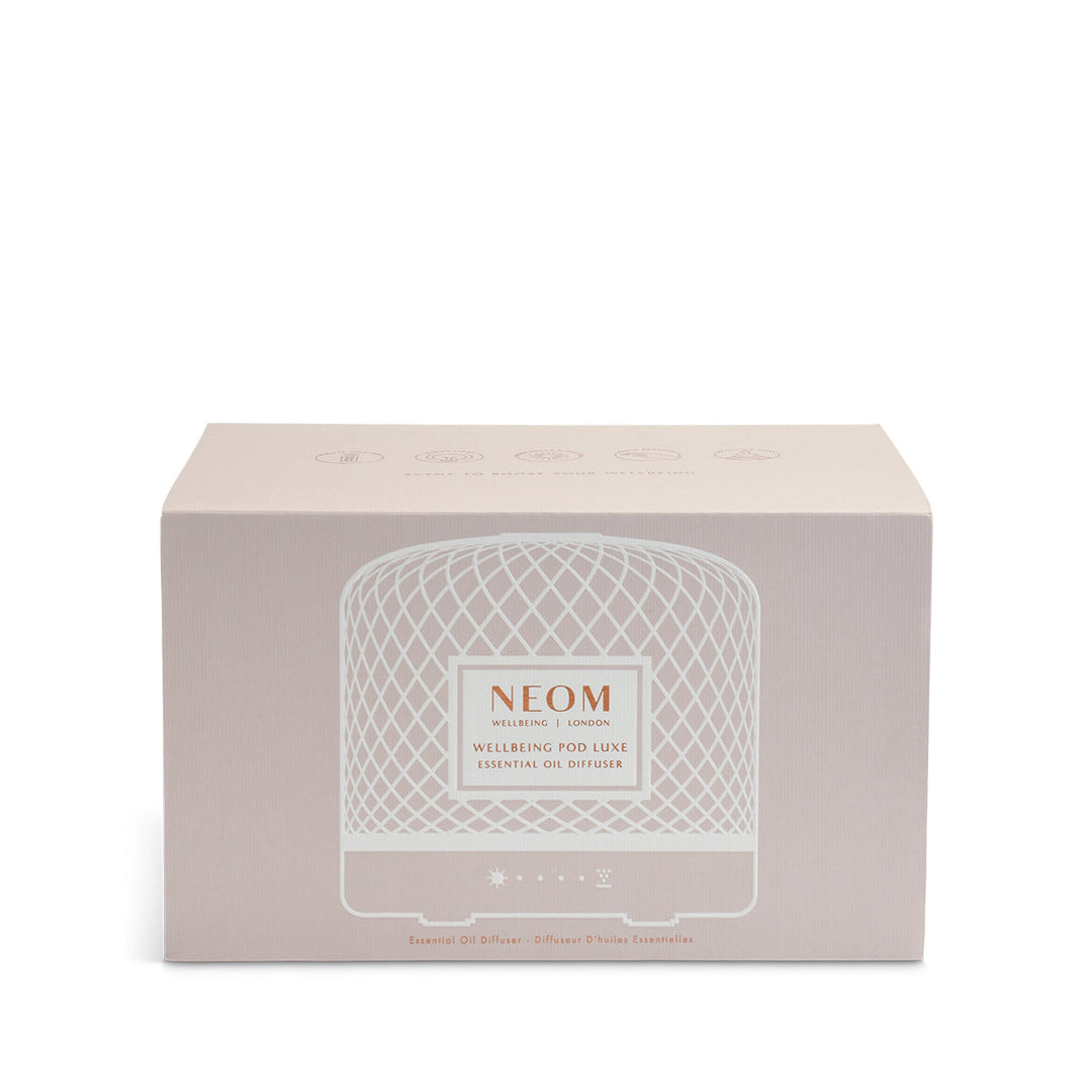 Beruhigender Raumduft mit diesem eleganten Keramik Aroma Diffusor. Inkl. Fernbedienung für besten Komfort.