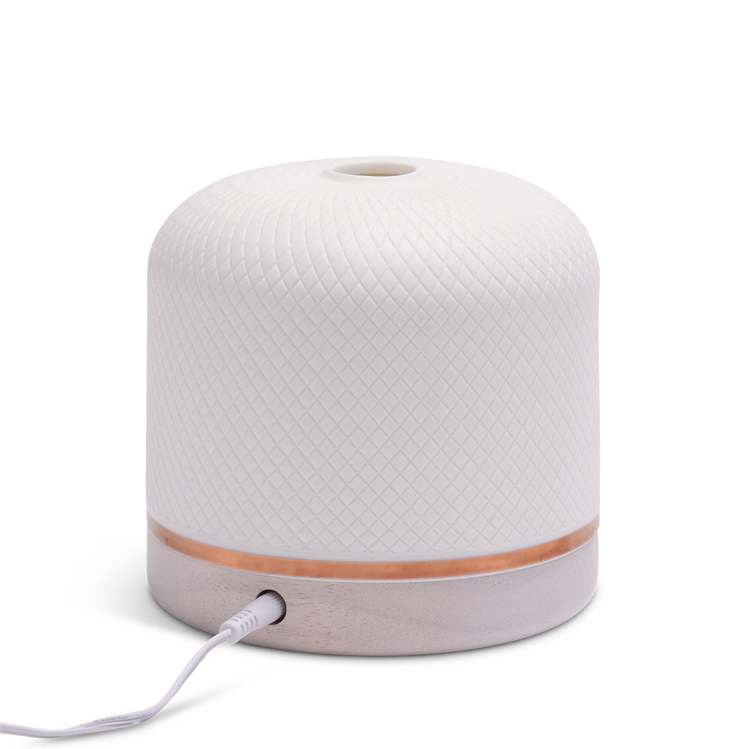 Wellness Aroma Diffusor für Ihr Zuhause. Keramik Duftzerstäuber mit langanhaltendem Duft & Fernbedienung.
