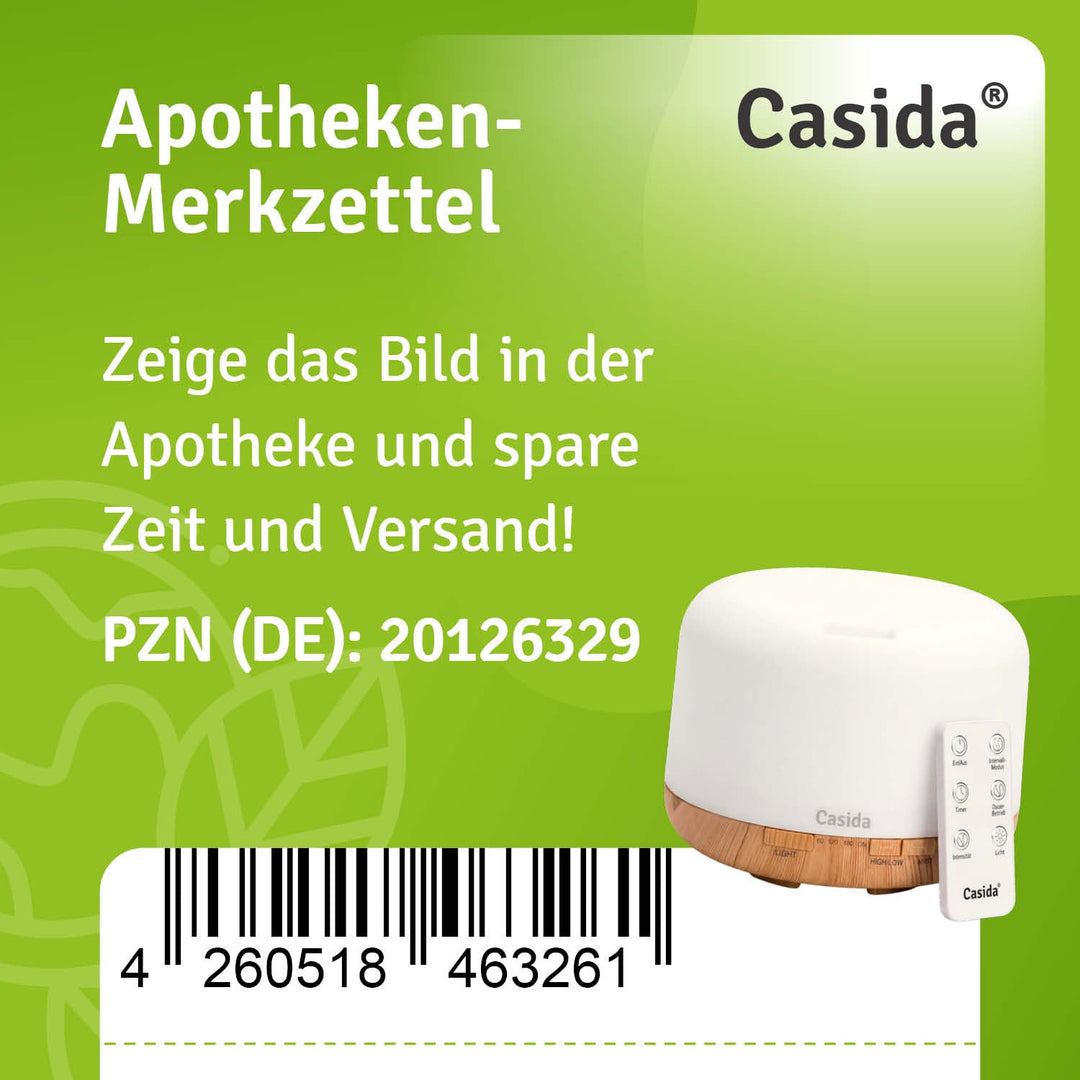 Eleganter 500 ml Ultraschall-Diffuser mit Fernbedienung, LED-Licht für Raumduft, Wellness & Entspannung.