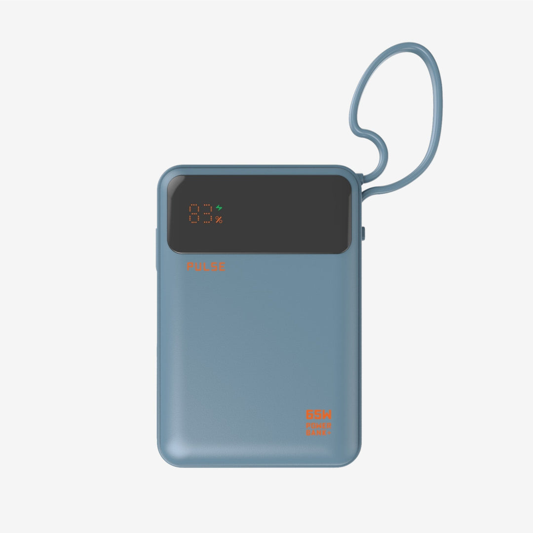 Mobile Energielösung: 20000mAh Powerbank mit 65W PD & USB-C für lange Reisen & Arbeit.