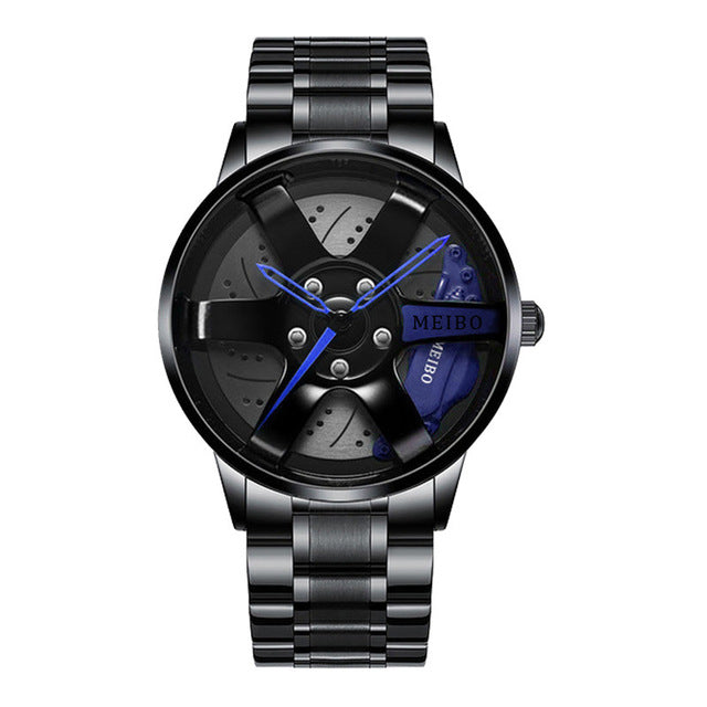 Trendige Männeruhr, Rennwagen-Optik, ideal als Herren Accessoire für sportlichen Chic.