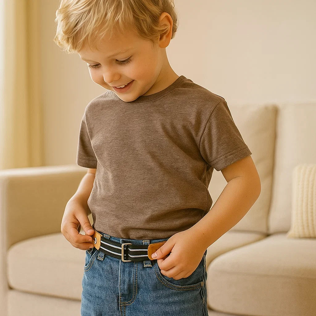 Geschenk für Kinder: elastischer Gürtel in Neonfarben, trendy & verstellbar.