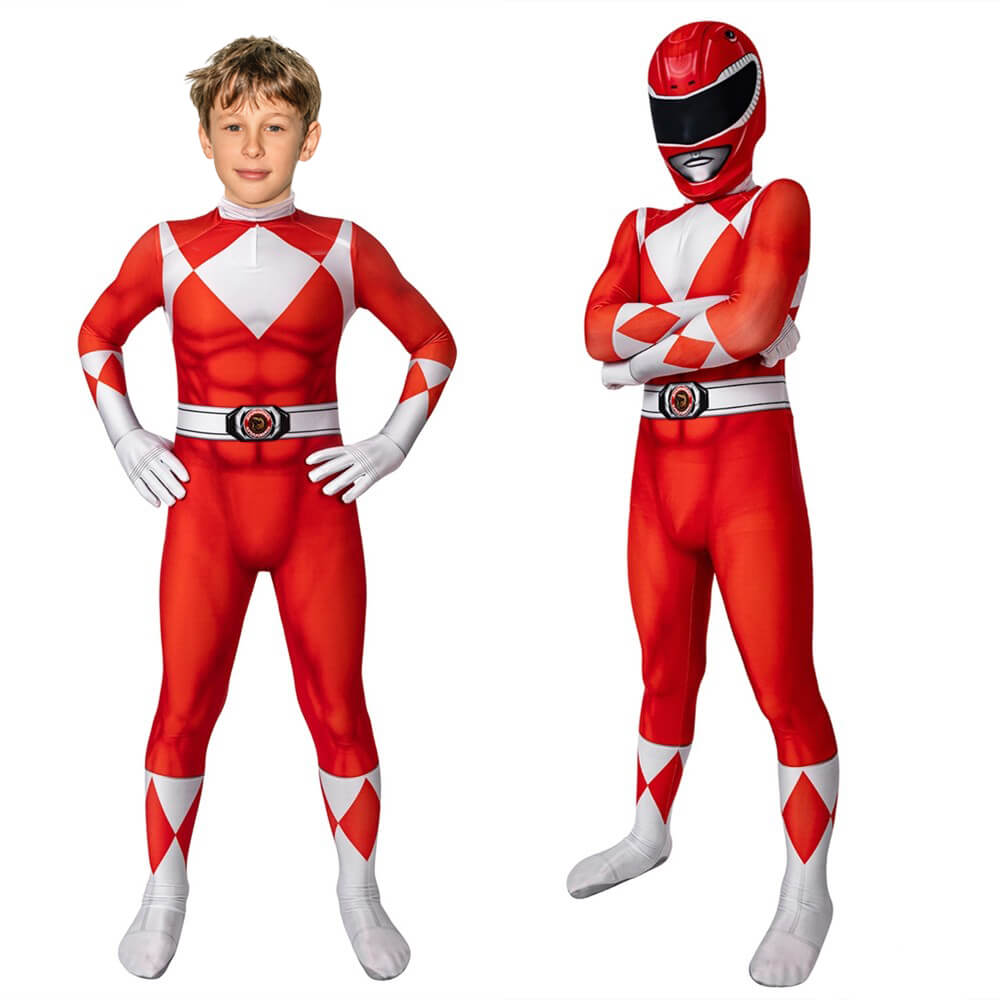 Superhelden-Overall für Kinder, ideal für Cosplay, Rollenspiel & Halloween. Dehnbar & bequem.
